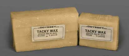 Odyssey Tacky Wax for Stained Glass Lamp Making 8 oz